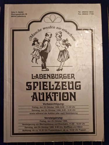 Ladenburger spielzeug auktion - ladenburger,